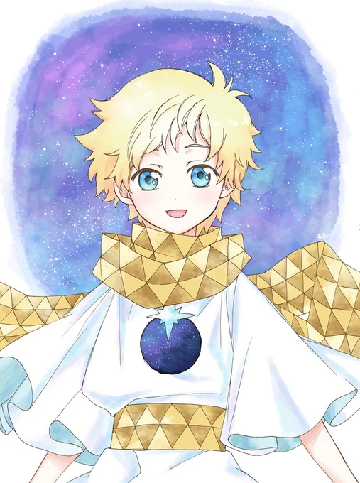 一度ちゃんと描いておきたかったボイジャーくん(と、おともだち)。 