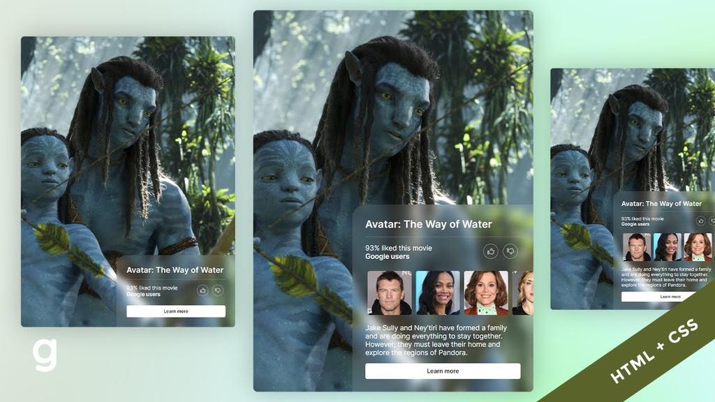 22bulbjungle's tweet photo. Card Web Design (Avatar the Way of Water) With HTML + CSS 

Link: https://t.co/5f2JabqpQM

#Webdesign #html5 #CSS #webdeveloper #code https://t.co/xP4S9Znbmz
