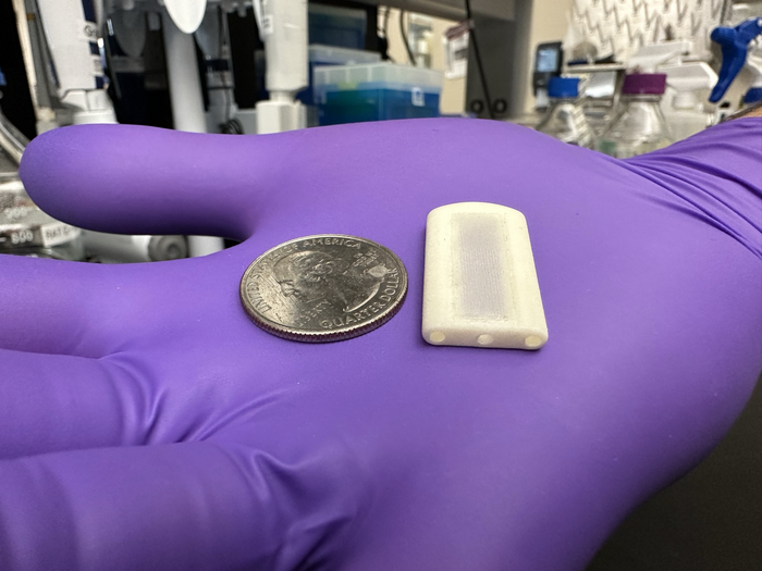 diabetes_CERO's tweet photo. Abrimos 2023 con un nuevo dispositivo implantable del tamaño de una moneda, que permite trasplantar islotes pancreáticos de manera segura. 

Ya ha sido probado con éxito en modelos de ratón. Aún tocará esperar para ver su implantación en el mercado. 
 
https://t.co/SFf7fJnFJM https://t.co/uWaNsKOV6B