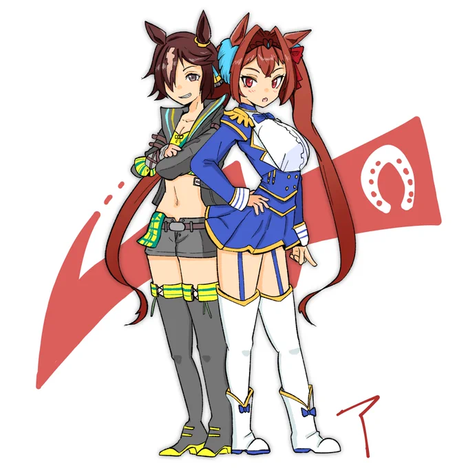 今年に入ってから、デフォルメと絵柄変更を同時進行している。 
