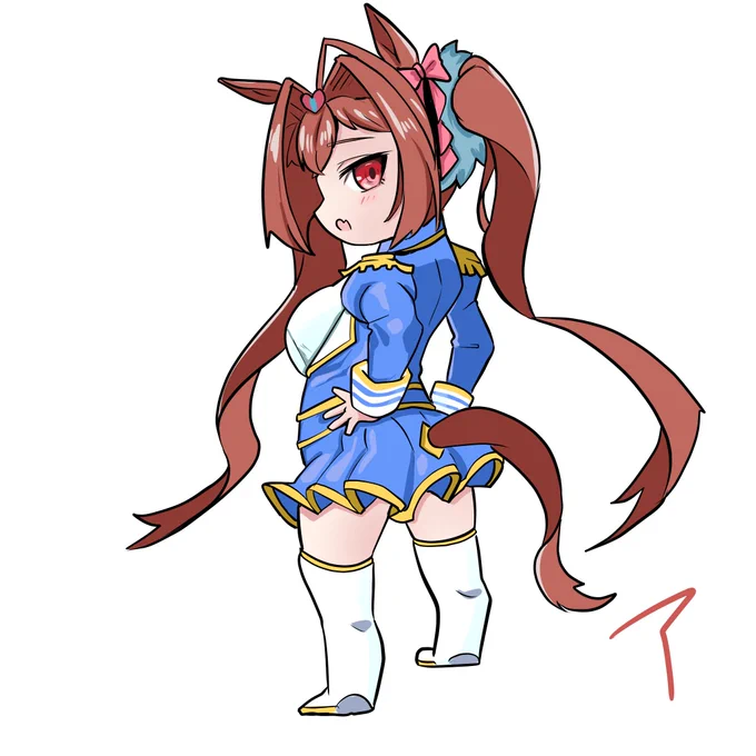 今年に入ってから、デフォルメと絵柄変更を同時進行している。 