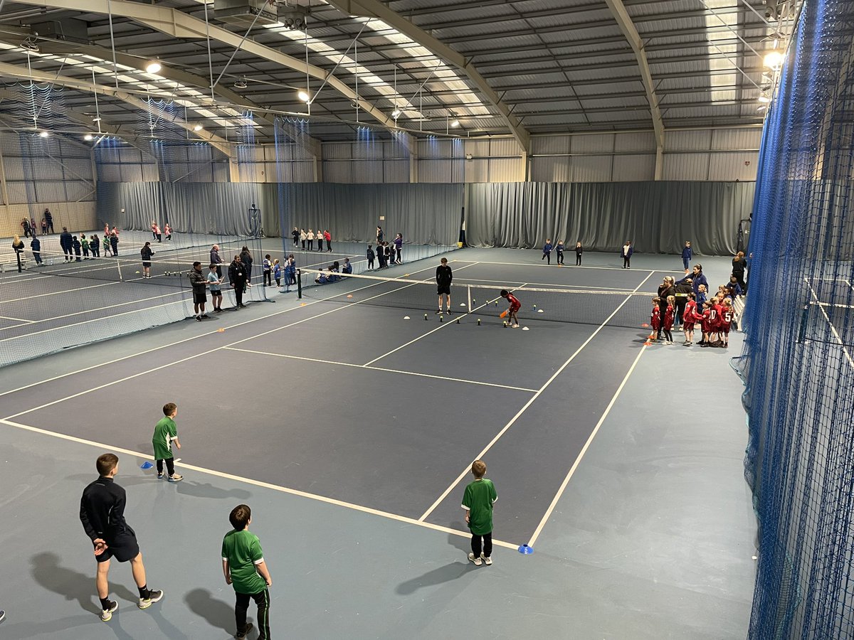 Our 1st KS1 cricket session of the day is taking place today <a href="/TelfordWrekin/">Telford & Wrekin Council</a> Tennis Centre. 9 schools participating. Thanks to the young leaders from <a href="/charltonpe/">Charlton School PE</a> and <a href="/CricketShrops/">Cricket Shropshire</a> for organising.