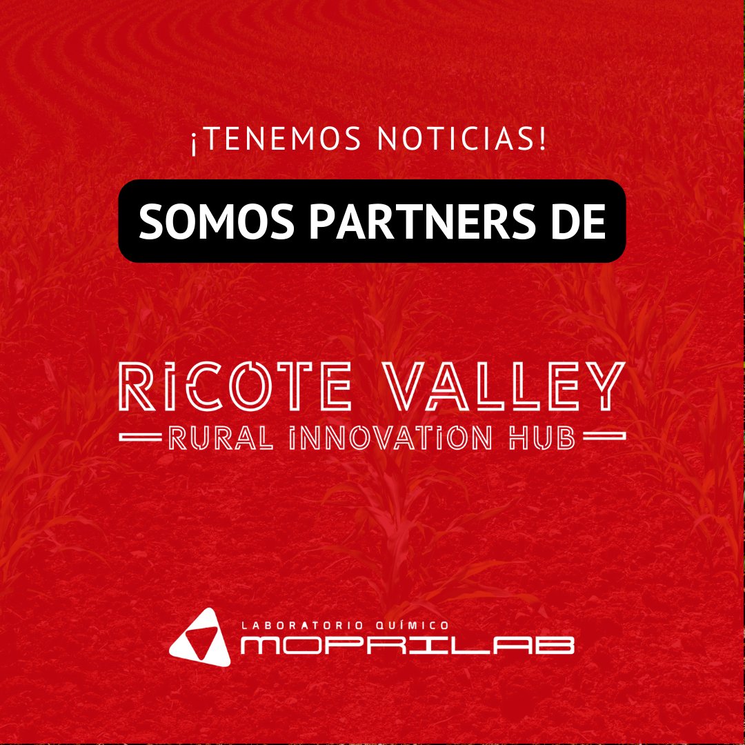 Tenemos una super noticia que daros.... 🙊

¡Somo parters de <a href="/RicoteValleyHub/">Ricote Valley Hub</a>! 🚀

Un centro de innovación, emprendimiento y transferencia de conocimiento para el sector agroalimentario.

En #Moprilab creemos en el futuro del sector biotecnológico agroalimentario.