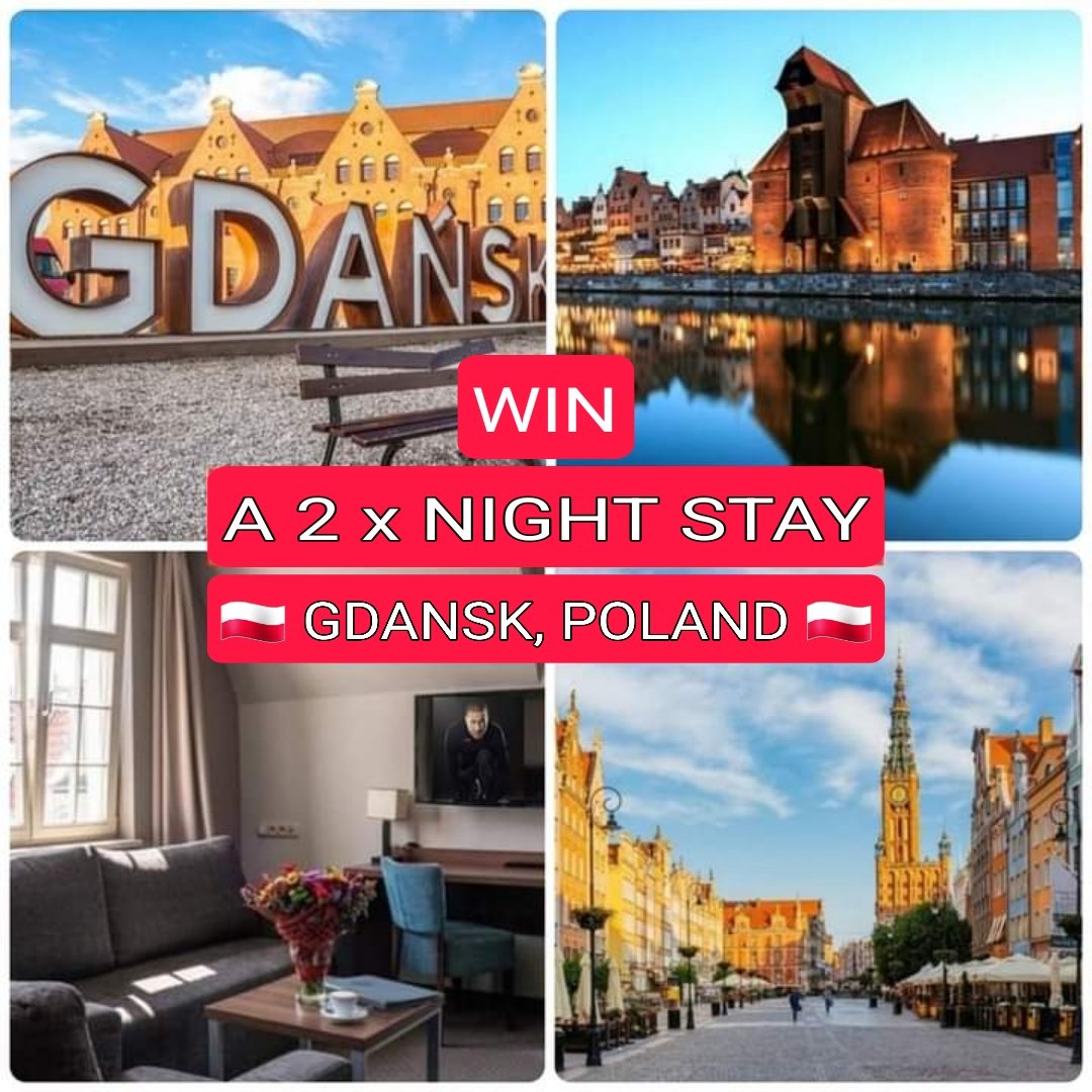 The Wigan Runner (@thewiganrunner) on Twitter photo ๐ฅ ๐ต๐ฑ WIN a 2 Night Stay In
Gdansk, Poland ๐ต๐ฑ ๐ฅ
(Worth upto ยฃ250)
๐ต๐ฑ LIKE
๐ต๐ฑ RETWEET
๐ต๐ฑ FOLLOW <a href="/TheWiganRunner/">The Wigan Runner</a> ๐๐ปโโ๏ธ
Iv teamed up w/ Apart Neptune Hotel ๐ค 2 #Giveaway a 2 Night Stay in <a href="/gdansk/">Miasto Gdaลsk</a> #Poland ๐ต๐ฑ in #2023
๐ Winner Sunday ๐
#Competition #Prize #Holiday #WIN #Retweet ๐ฅ ๐ต๐ฑ WIN a 2 Night Stay In
Gdansk, Poland ๐ต๐ฑ ๐ฅ
(Worth upto ยฃ250)
๐ต๐ฑ LIKE
๐ต๐ฑ RETWEET
๐ต๐ฑ FOLLOW <a href="/TheWiganRunner/">The Wigan Runner</a> ๐๐ปโโ๏ธ
Iv teamed up w/ Apart Neptune Hotel ๐ค 2 #Giveaway a 2 Night Stay in <a href="/gdansk/">Miasto Gdaลsk</a> #Poland ๐ต๐ฑ in #2023
๐ Winner Sunday ๐
#Competition #Prize #Holiday #WIN #Retweet