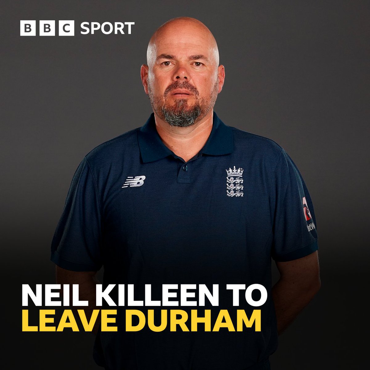 BBCTeesSport's tweet photo. 🏏 Neil Killeen's 30-year career with Durham is ending after he agreed to join England as an elite bowling coach.
 
He made over 350 appearances for the County, winning the One Day Cup and the County Championship, before becoming a coach in 2010.

#DurhamCCC | #BBCCricket https://t.co/0KkPxuuXVg