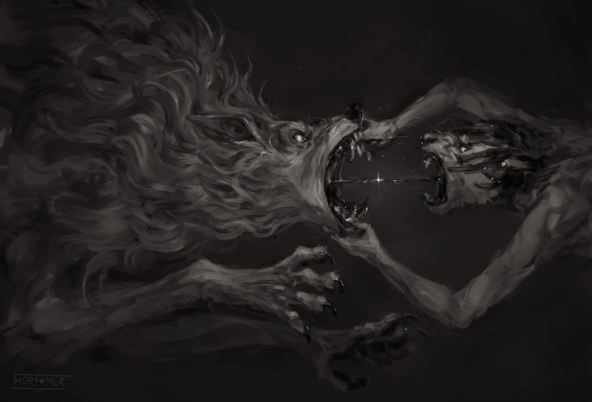 MoriMersMortuar's tweet image. #portfolio #portfolioday #PortfolioDay2023
Hi I'm Rysia, female artist from poland. I love drawing anthro characters, monsters and symbolic artworks.
If you like paintery artstyle I reccomend myself!