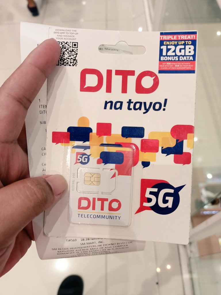 NULLandVOID1988's tweet photo. Need back up internet data in case magloko ang only ISP samin (Converge). Weak to none ang signal ni Smart at Globe sa area.
Buti nagkaroon ng Dito tower sa samin. 5G phone na lang kulang pero OKs na ako sa 4G for now.
#WorkFromHomeDiaries
#DitoNaTayo
#ditotelecommunity https://t.co/oPcGJFbv0x