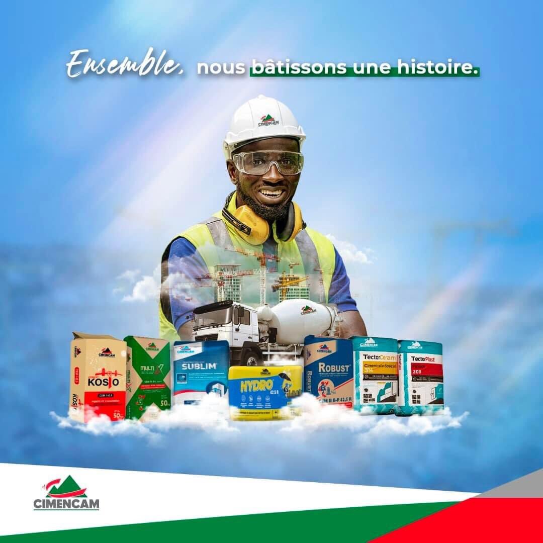 Cimentcameroun's tweet photo. Nos produits sont conçus pour vous offrir une expérience inédite dans la réalisation de vos projets.💯
De nos ciments à nos mortiers, nous vous permettons de gagner en temps et faire des économies d'argent.💰✅
https://t.co/GfnMwByzbV
#NosProduits #Cimencam
#Cameroun #Ciments https://t.co/EA0K7VhB0F
