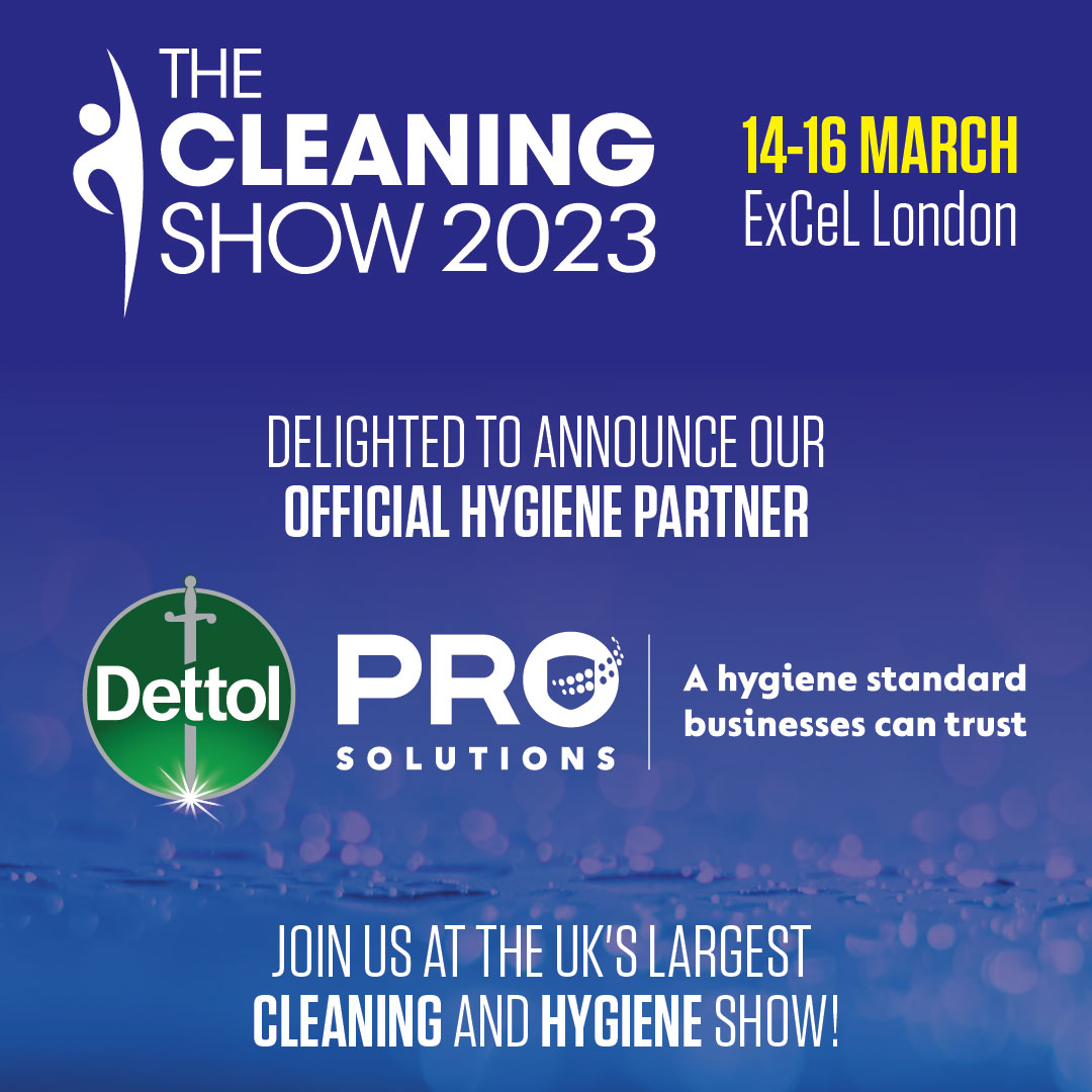 TheCleaningShow's tweet photo. 𝓞𝓯𝓯𝓲𝓬𝓲𝓪𝓵 𝓗𝔂𝓰𝓲𝓮𝓷𝓮 𝓟𝓪𝓻𝓽𝓷𝓮𝓻
We'd love to announce @Dettol_UK as our Official Hygiene Partner of The Cleaning Show, we cannot wait to welcome you on-site in March!
#hygienepartner #thecleaningshow #cleaningindustry #dettol #dettolprosolutions https://t.co/3RM2bniNku