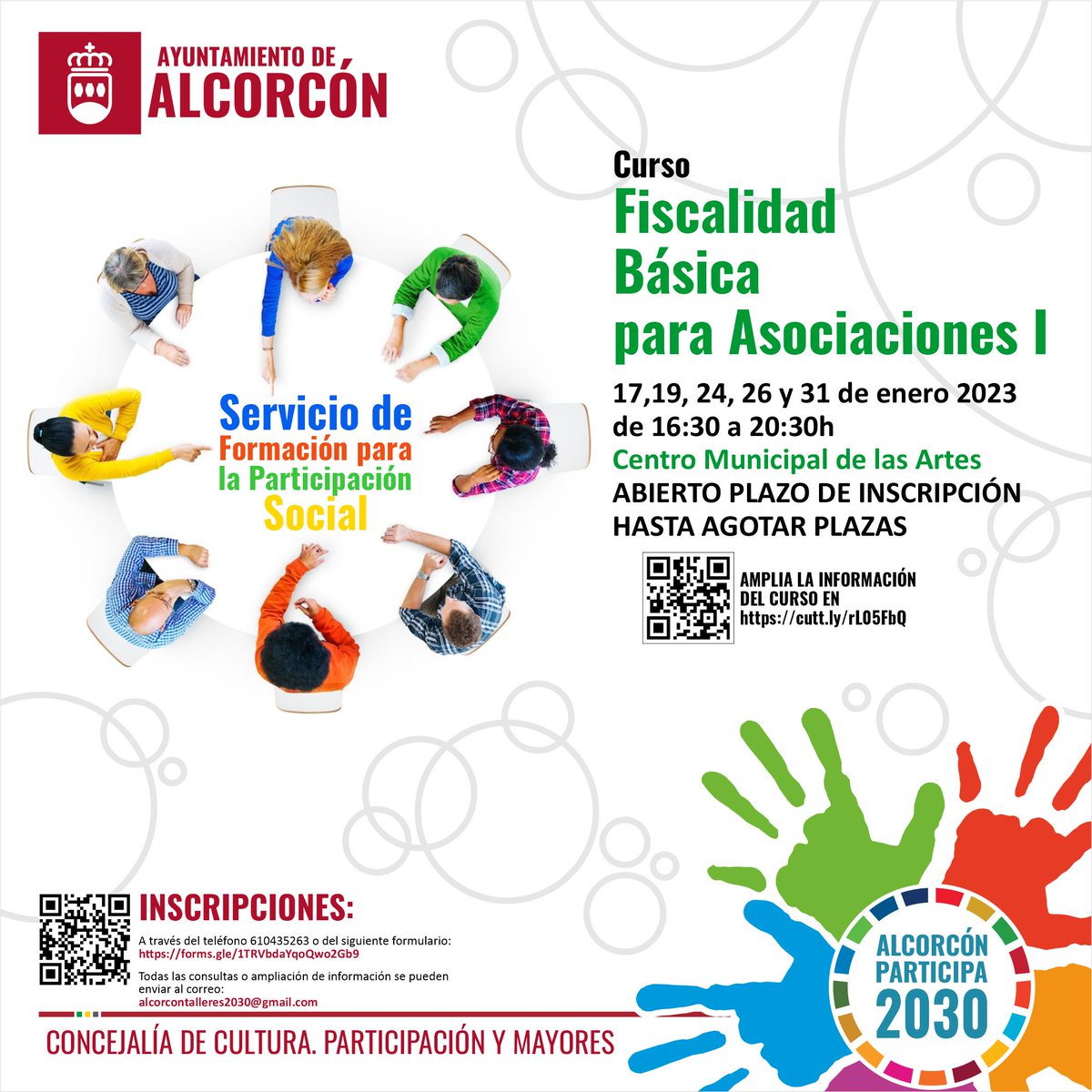 alcorconcultura's tweet photo. ‼️Ya están abiertas las inscripciones para los nuevos cursos del siguiente semestre‼️⁣
⁣
✅Fiscalidad básica para Asociaciones I⁣
✅Juegos y Técnicas para generar un buen clima⁣
✅ Comunicación y Difusión para Asociaciones ⁣
✅ Redes Sociales para Asociaciones I.⁣ https://t.co/wsNQrC5vb1