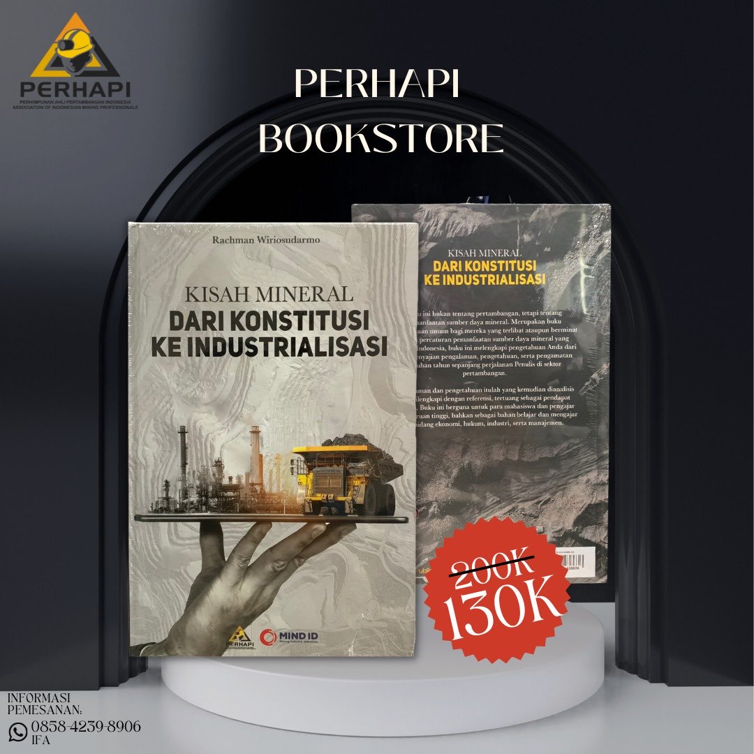 Di tengah kontroversi hilirisasi nikel yg ugal2an, buku ini patut dibaca, ditulis oleh sosok yg sangat paham tentang filosofi pengelolaan sumber daya alam yg menyejahterakan.