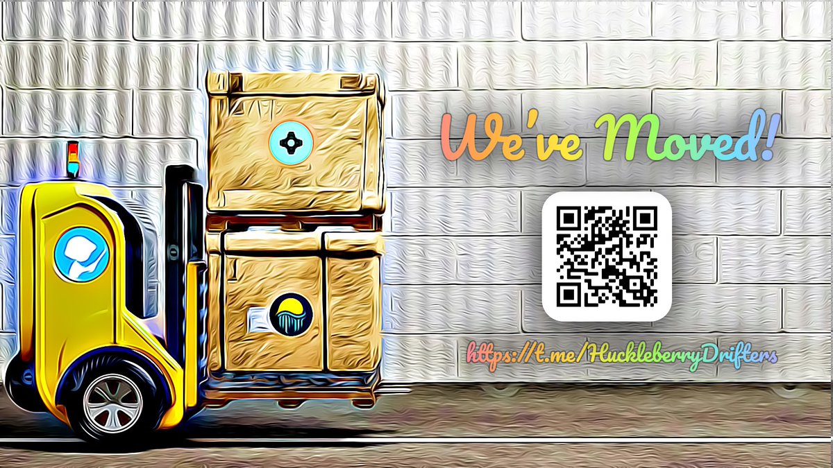 My dear friends!

We've drifted down the river and have moved to a new Telegram channel!

Join us: t.me/HuckleberryDri…

- Finn