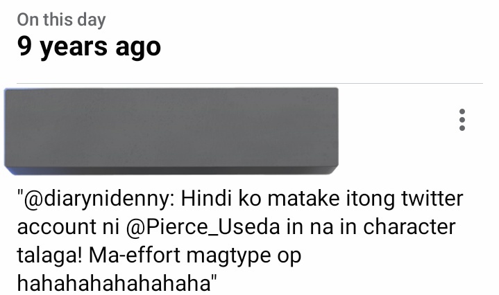 TMPBPierceUseda's tweet photo. Miss ko na maging active haha saglit, bubwelo lang ako. https://t.co/kSARz3TJJO