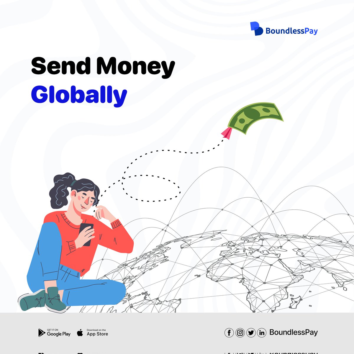 boundlesspay's tweet photo. #boundlessarmy
Experienced delay or high transaction rates while sending money to other countries?
Boundlesspay is your go-to at any given time. Experience a seamless remittance transaction today.
#experience #money #remittance #boundlesspay https://t.co/MinEHicvO2