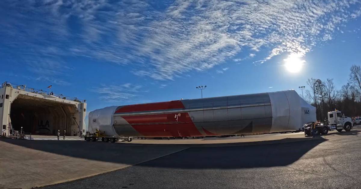 orlandosentinel's tweet photo. ULA to ship 1st Vulcan Centaur rocket to Cape Canaveral https://t.co/AfyFZCu3ur https://t.co/Zp1LwW7h7Y