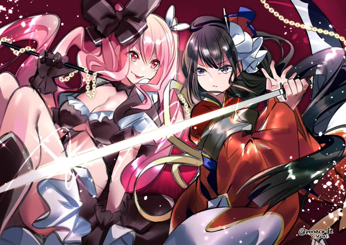 WIXOSS Bright Heart/Blight Hopeより、サンと耀です。リクエストありがとうございました! 