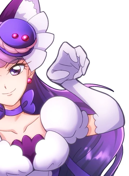 #プリキュア20th大合作マカロンさんを担当させていただきました!素敵で不敵な感じが出せてるかな?大集合楽しみです!にゃ～お 