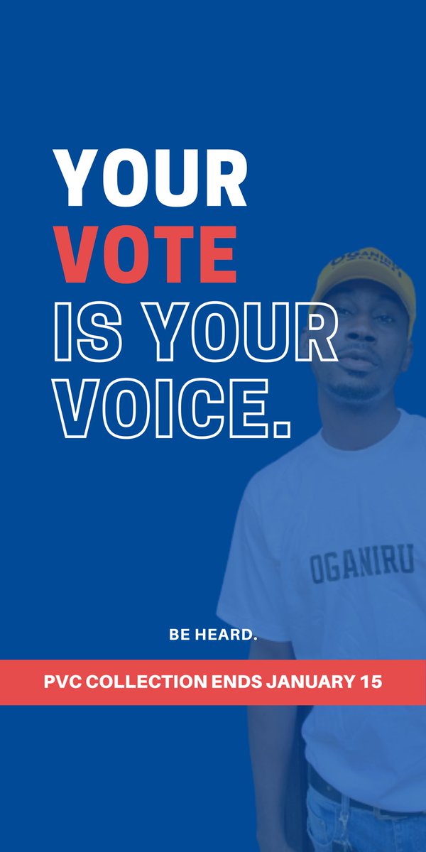 PapaChukwuemeka's tweet photo. Visit the Ward Polling Units to obtain your PVCβsπ³ #makewegovote #get5votingpartners #Nigeriadecides2023 https://t.co/rmlS4j8xhQ