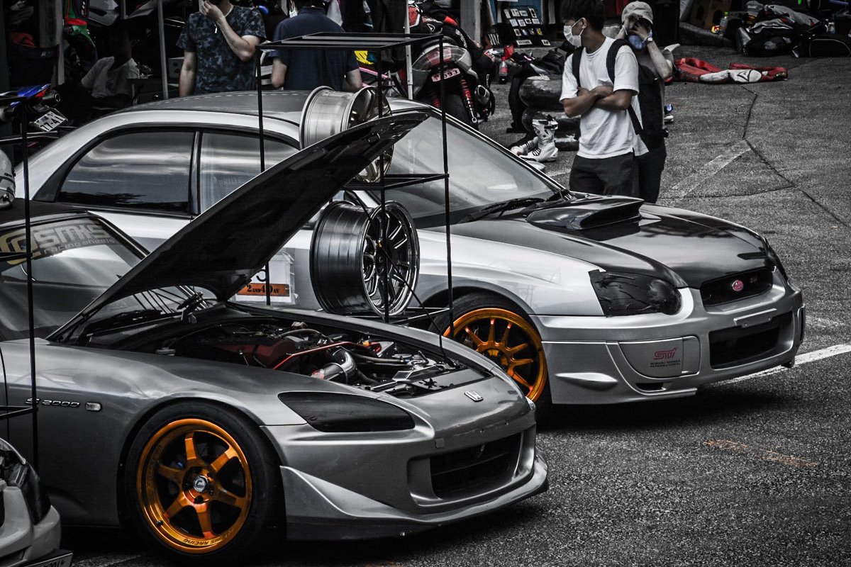 CosmisJPN's tweet photo. S2000 x インプ 🚘🚘🏁🏁
#cosmisracing #cosmis #コスミス #コスミスレーシング #s2000 #gdb #xt206r #xt006r https://t.co/quF5ZPnuV0
