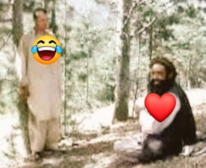 No one in the whole world has the honor of hanging an American soldier on a tree 😂
#Taliban Comander Shaheed Mula Sangeen 😎