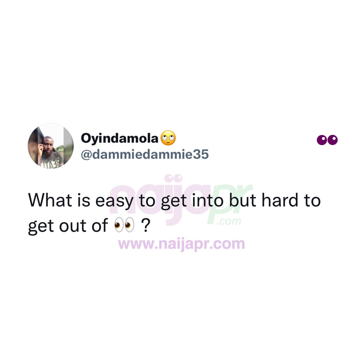 Naija_PR's tweet photo. Name one thing 🤔 https://t.co/fgGws4UK8g