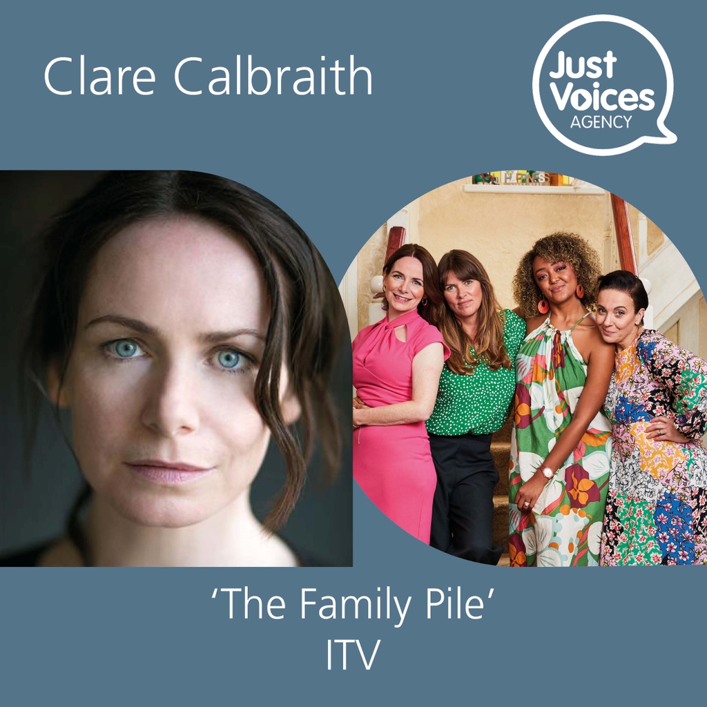 The truly talented @ClareCalbraith will be starring as 'Yvette' in 'The Family Pile' - a new comedy for Hat Trick which starts on Tuesday 17th Jan at 9.30pm on ITV.

justvoicesagency.com/clarecalibrait…

#JustVoices #VoiceOver #VoiceOvers #TheFamilyPile