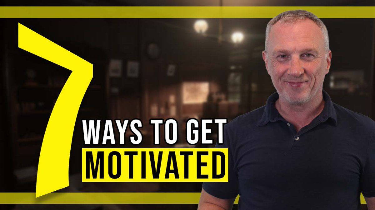 The irony of not being motivated to do a video about how to get motivated! :) 

Online today at 3PM UK time!

Back to it this year with a vengeance! #NewYearsResolutions #Motivation