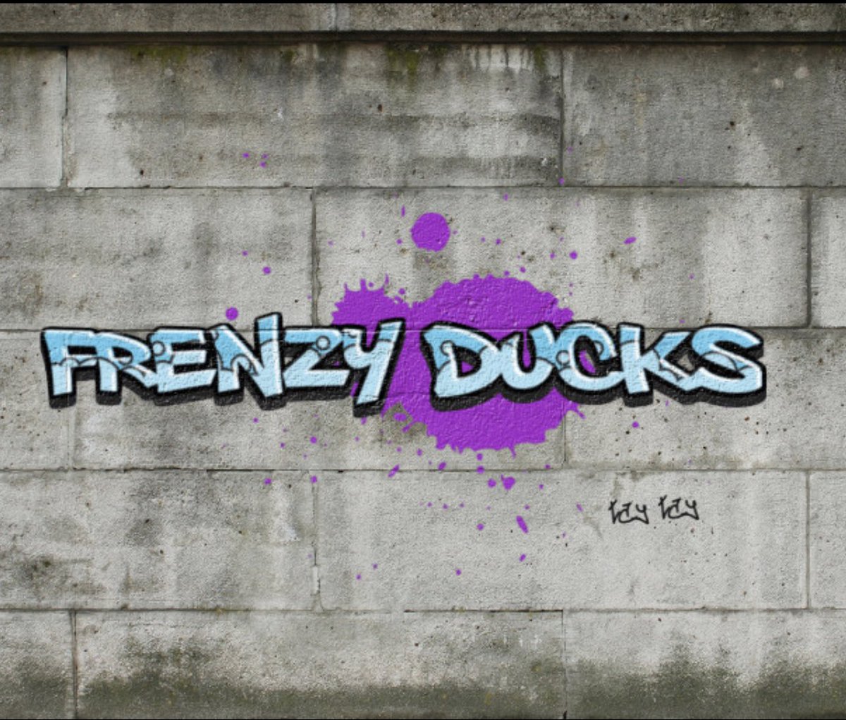 6iXthMaster's tweet photo. @FrenzyDucks                                 Looks like someone went out and tagged a wall in celebration of Frenzy Ducks’ staking platform that launches later today. I’m no snitch but I think Tay Tay did it 👀. 🦆🐥🐣 https://t.co/KV6xEOMTtM