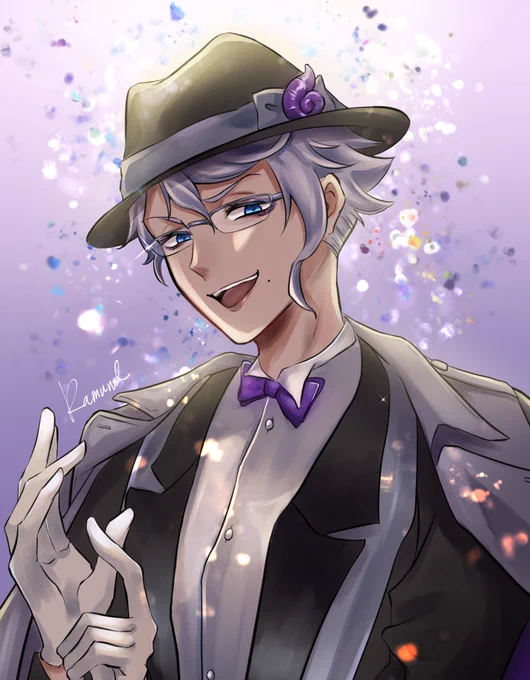 アズーーーール・アーシェングロット努力の君、美しさと賢さとそのホクロ!!大好きだよ… #ツイステファンアート 