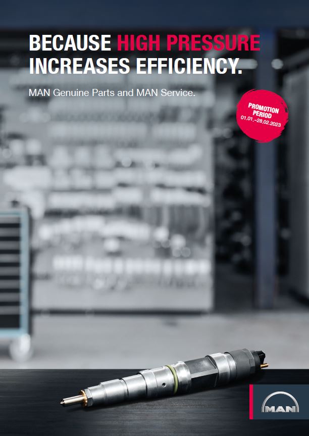 Because high pressure increases efficiency.

Get in touch to find out more about our special offers on #MAN #truck injectors, available until the end of February.