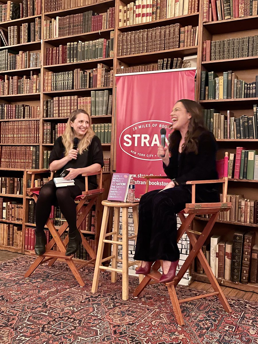 Natalia Mehlman Petrzela (@nataliapetrzela) on Twitter photo Iām just floating after an incredible #FitNation launch event ā¦<a href="/strandbookstore/">Strand Book Store</a>ā© last night!
Itās been my longtime dream to have an author event at this iconic bookstore, but to do so in convo w ā¦<a href="/lindsaycrouse/">Lindsay Crouse</a>ā© + to a packed house was just beyond. THANK YOU Iām just floating after an incredible #FitNation launch event ā¦<a href="/strandbookstore/">Strand Book Store</a>ā© last night!
Itās been my longtime dream to have an author event at this iconic bookstore, but to do so in convo w ā¦<a href="/lindsaycrouse/">Lindsay Crouse</a>ā© + to a packed house was just beyond. THANK YOU