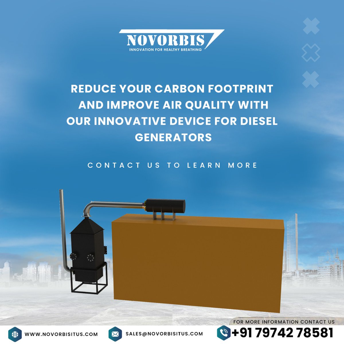 Novorbis carbonfree RECD machine innovation for the future generation.
.
.
.
#novorbis #dieselgenerators #qualityair #reducepollution #recd #carbonfree #healthybreating #cleanenvironment #goodair #pollutionfree #innovation