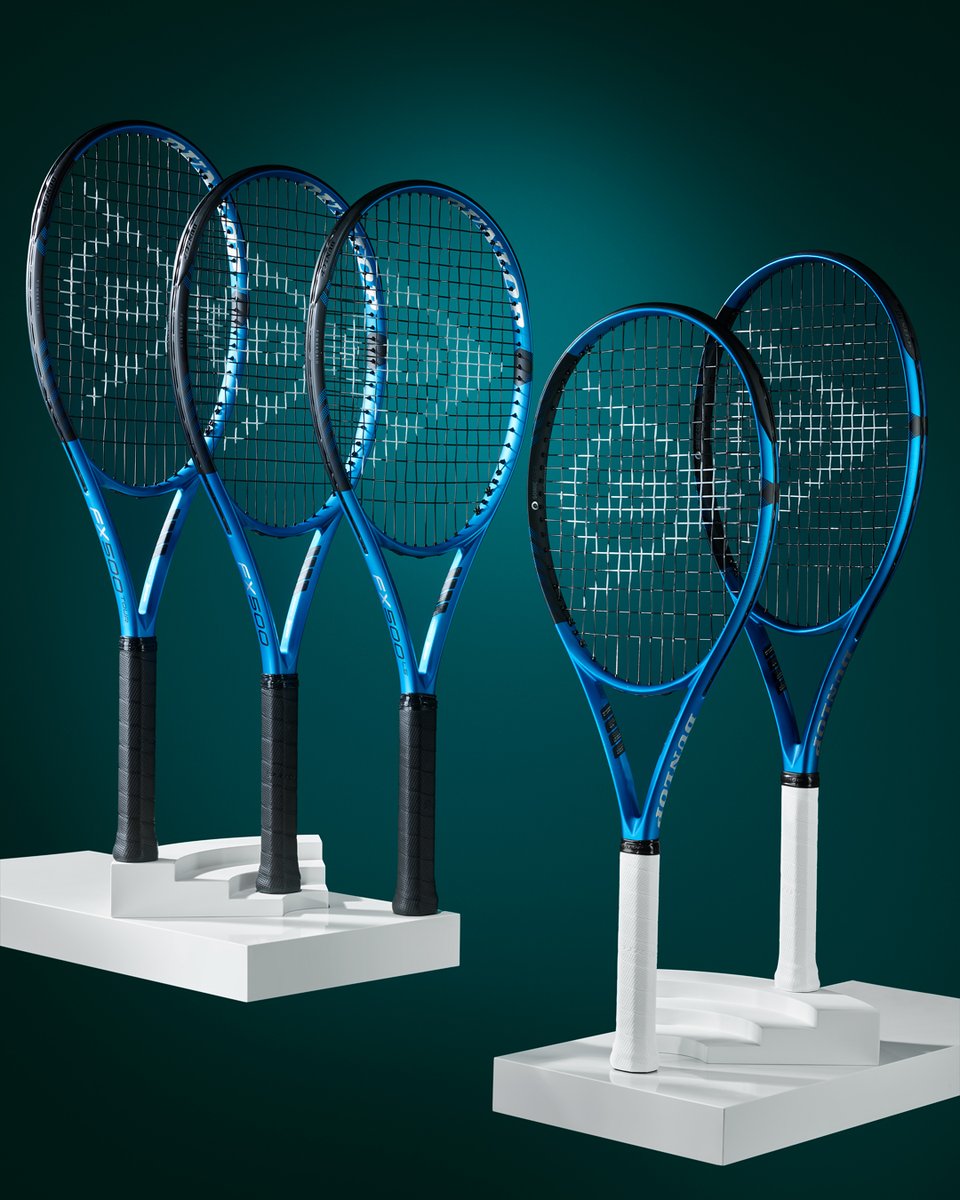 dunloptennis's tweet photo. 1 more day!

As the season gets under way in Australia! The new FX Series is here and making it's first outings on the court! 

Beautiful in Blue! The FX Series is our power series of rackets!

Available from tomorrow!

#ForcesOfPower https://t.co/yL9IBSXS7X