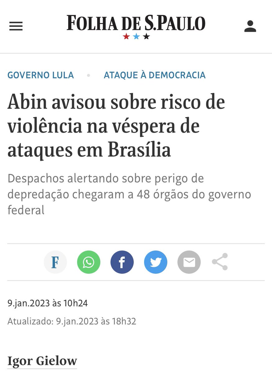 BolsonaroSP's tweet photo. Dentre eles a ABIN, segundo a Folha. https://t.co/5Ajc6b46SK