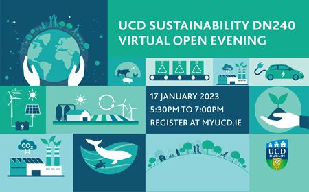 UCD Science on Twitter: "🗓️17 Jan 2023: Sustainability Virtual Open