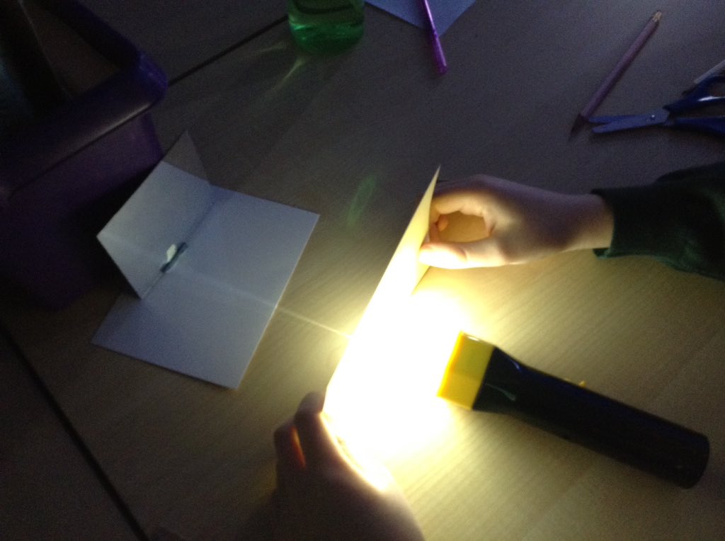 greenleasps's tweet image. Year 6 are proving the law of reflection! #light #angleofincidence #angleofreflection #science