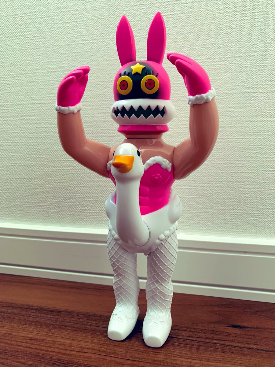 カーフキック東京 エトワール・バニー 蓄光GIDソフビ　5期 カーフキック東京 エトワールバニー 5期 インディーズソフビ 蓄光