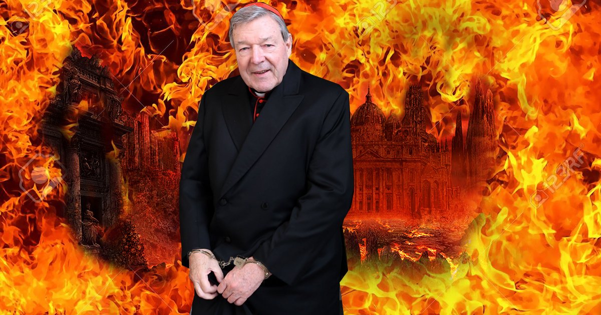 BrandiSaari's tweet photo. It a #great Day Cardinal George Pell Is dead. I hope he enjoys Hell. Once a #pedafile always a pedafile
#Cardinals #GeorgePell #hell #CatholicChurch #GeorgePellDead #goodriddance #HighwaytoHell https://t.co/daDxtnfojj