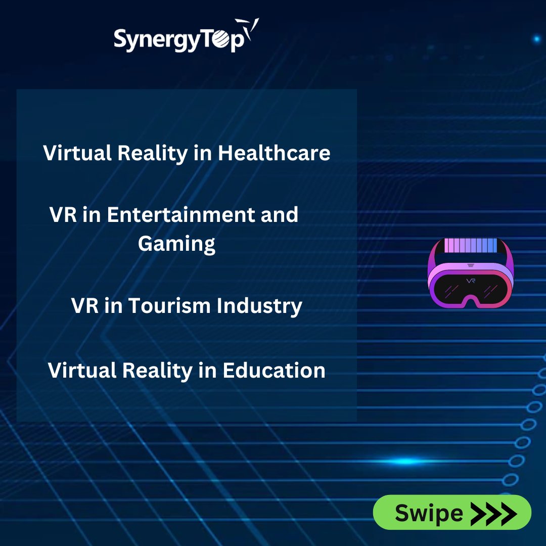 SynergyTopUSA's tweet photo. Do you know which sectors leverage these #Trending technologies most often? Find out the key use cases for the top trending #technologies of 2023. Swipe it..
#toptechnologies #ArtificialIntelligence #VirtualReality #blockchain #IOTN #Sustainability #TechTrends #UPDATE #synergytop https://t.co/oHQfGo2hBS