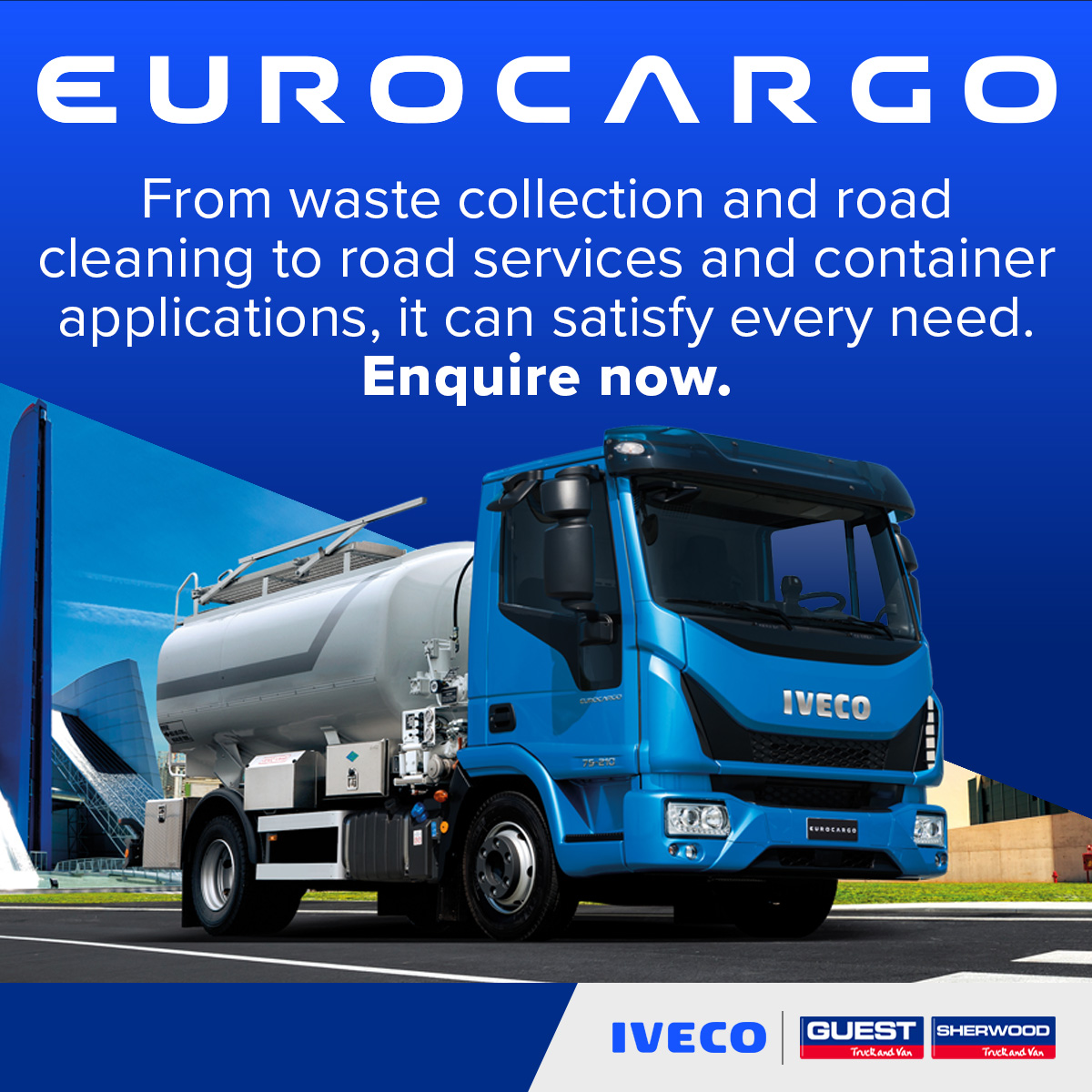 GuestMotorGroup's tweet photo. The Iveco Eurocargo can suit any of your missions.
Call our sales team on 0121 553 2737 to enquire today.
#guest #sherwood #iveco #truck #van #ivecodaily #ivecosway #ivecostralis #ivecoxway https://t.co/SGH4S99gXc