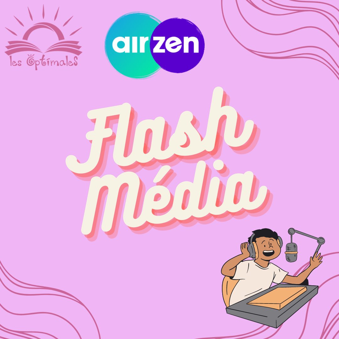 optimaleslivron's tweet photo. 📸📰😎 Flash Médias😎📰📸
Nous vous invitons à écouter les interviews de notre présidente à l'antenne d'Air Zen radio @AirZenRadio ici : https://t.co/9hfty5NjTw 

3 vignettes audio de différentes longueurs (2 mn à 8 mn) pour parler d'optimisme sur une radio qui fait du BIEN !
⬇️ https://t.co/7qPT2Sr868