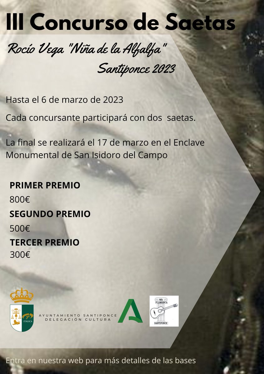 SantiponceAyto's tweet photo. El Ayuntamiento de Santiponce arranca el año de Cultura 2023 con actividades muy interesantes 
INFO: https://t.co/fk5DAKmKZs

#SantiponceEsCultura
#Cultura
#AyuntamientodeSantiponce https://t.co/n3rpO63Gnl