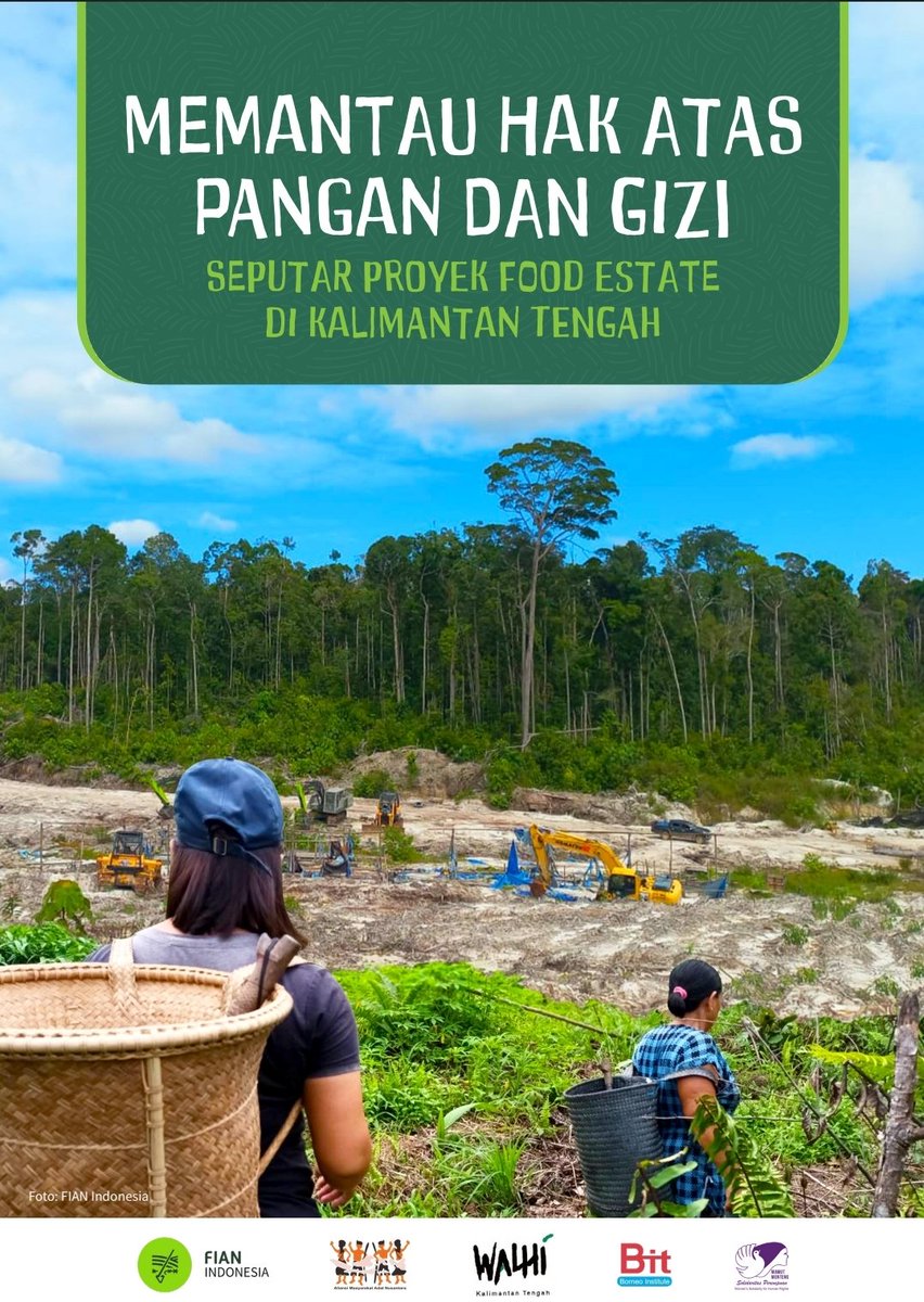 IndonesiaFian's tweet photo. FIAN Indonesia telah melakukan kajian dan pemantauan di tiga wilayah di Kalimantan Tengah terkait Proyek Food Estate bersama dengan WALHI Kalimantan Tengah, Borneo Institute, AMAN Kalimantan Tengah, Solidaritas Perempuan Mamut Menteng. https://t.co/L1Z2p1gUNc