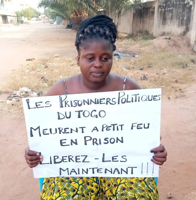 Monika97972733's tweet photo. #Libérez les 150 #Prisonniers #Politique au #Togo ou łe dernier #gnassingbe a enferme son propre #Frère #Kpatcha en 2009 !!!! @giz_gmbh @GoitaAssimi @dominiqueouat #Mali @UNGeneva #civ225 #niger @ecowas_cedeao @AmbRusBen @TurquieParis @POTUS45 @RzecznikMSZ https://t.co/fCn0h7DBOy