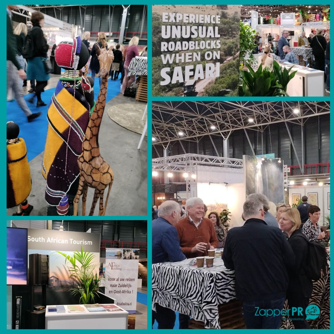 Here we are again! This year we are present at the Vakantiebeurs in Utrecht again. Go to stand 08.A031 on the business day to visit our business booth in collaboration with Visit Wales or visit the stand of South African Tourism on the business and consumer days on stand 12.SAT1.