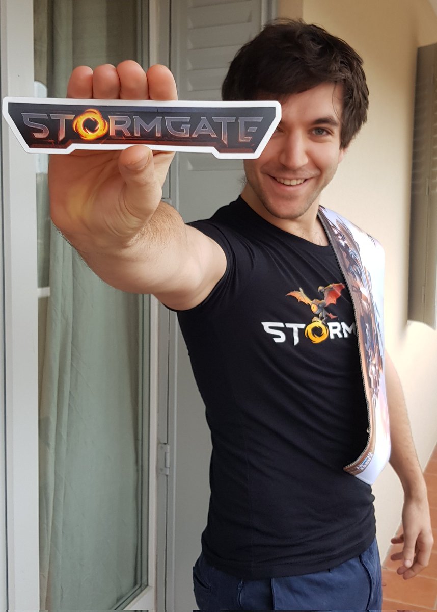 Ever since I got @PlayStormgate merch I have found love, I got out of depression, I found 500 euros on the ground, I got massive gains while losing weight, I learned how to cook, I gained 800 mmr by beating Serral easily (he is asking me for advice now). #STORMGATE #STORMGATE