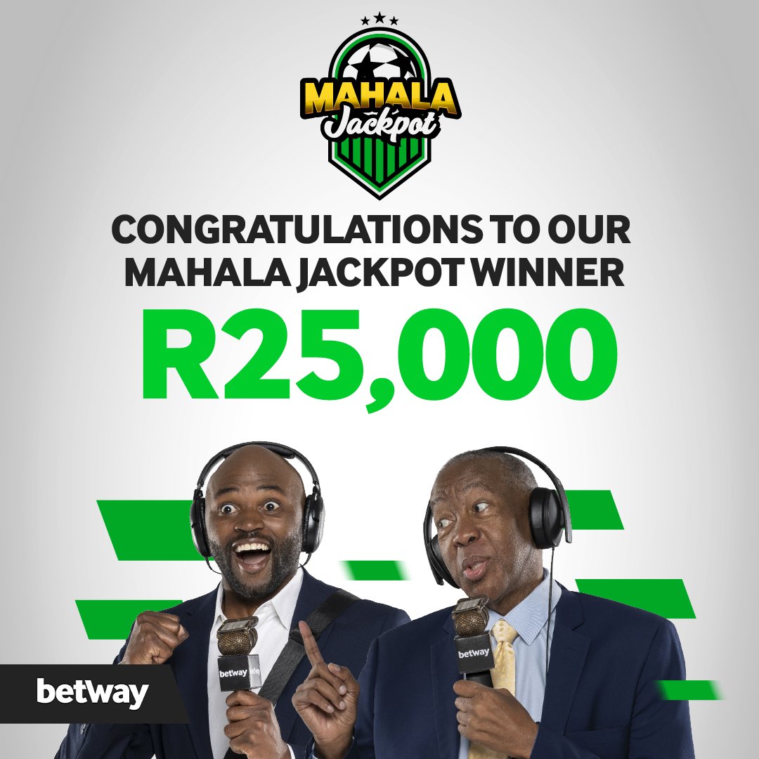 Betway ZA on Twitter "🥳Congratulations to M. Gumede, our latest Mahala