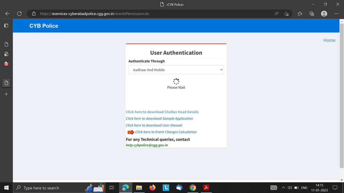 RaghavendraAnna's tweet photo. @cgg_hyd Hi, I have been trying apply for shooting permission on Cyberabad Metropolitan Police e-services website since yesterday. Unfortunately I am not able to authenticate with both the options. Please help @cyberabadpolice @KTRTRS @YadavTalasani @IPRTelangana https://t.co/XnOYIhyyUw