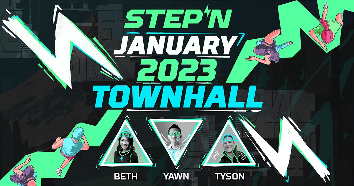 Stepnofficial's tweet photo. #STEPN January Town Hall Recap

🔸IRL Meetups 
🔸Alpha
🔸Roadmap
🔸Rainbow Sneakers
🔸Gems
🔸Marketplace
🔸Treadmill Mode
🔸Valentine's Event
🔸#MOOAR Season 2

Let's dive in ⤵️ [1/14] https://t.co/oh4yLc8NF4