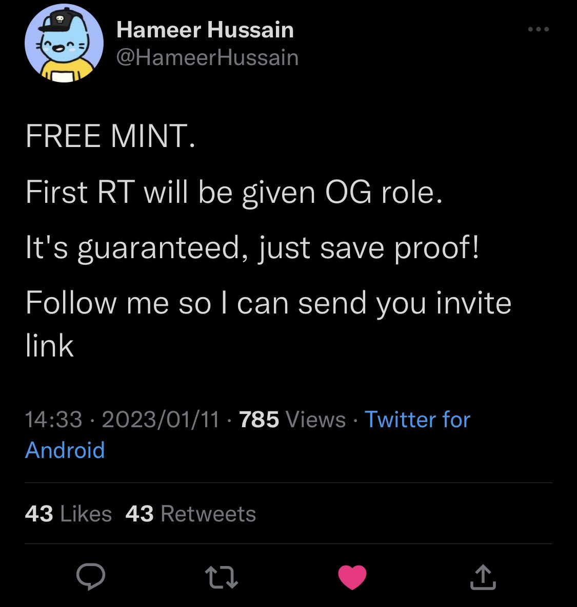 IOIO_world's tweet photo. @HameerHussain Done🙌🏻 https://t.co/G57ZX93RPB